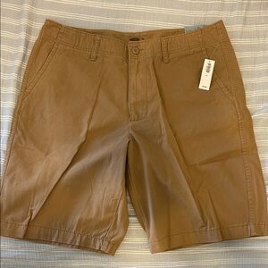Old Navy Men's Brown Flat Front Shorts